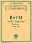 Well Tempered Clavier - Book 1: Schirmer Library of Classics Volume 13 Piano Solo Cover Image