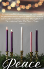 Advent Bulletin: Peace (Package of 100): Isaiah 9:6 (KJV) By Broadman Church Supplies Staff (Contributions by) Cover Image