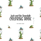 Jack and the Beanstalk Coloring Book for Children (8.5x8.5 Coloring Book / Activity Book) By Sheba Blake Cover Image