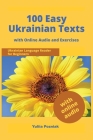 100 Easy Ukrainian Texts: Ukrainian Language Reader for Beginners with Audio and Exercises Cover Image