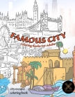 Famous CITY coloring books for adults. City escapes coloring book: fantastic cities coloring book By Jazzy Harmony Cover Image