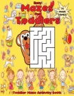 Easy Mazes for Toddlers: Toddler Maze Activity Book By John B. Tutor, Math Cover Image