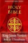 Holy Bible, King James Version, Book 53 2 Thessalonians Cover Image