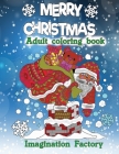 Merry Christmas: Adult coloring book Cover Image