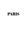 Paris: Hardcover White Decorative Book for Decorating Shelves, Coffee Tables, Home Decor, Stylish World Fashion Cities Design Cover Image