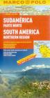 Sudamerica Parte Norte/South America Northern Region (Marco Polo Maps) Cover Image