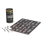 Coffee Lover's 500 Piece Jigsaw Puzzle in Canister By Ridley's Games (Created by) Cover Image