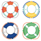 S.S. Discover Life Preservers Cutouts Cover Image