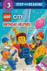 Birthday Helpers! (LEGO City) (Step into Reading) Cover Image