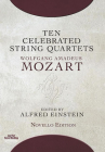 Ten Celebrated String Quartets (Dover Chamber Music Scores) Cover Image