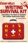 Writing Survival Kit: Everything You Need to Conquer the College Application Essay By Janine Robinson Cover Image