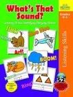 What's That Sound?: Listening to and Identifying Everyday Sounds [With CD (Audio)] Cover Image
