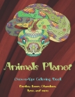 Animals Planet - Grown-Ups Coloring Book - Donkey, Lemur, Chameleon, Lynx, and more Cover Image