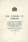 The Schools of Barking By Barking Borough Council Cover Image