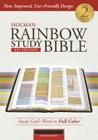 Holman Rainbow Study Bible: KJV Edition, Mantova Brown LeatherTouch Cover Image