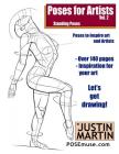 Poses for Artists Volume 2 - Standing Poses: An essential reference for figure drawing and the human form By Justin R. Martin Cover Image