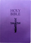 KJV Holy Bible, Cross Design, Large Print, Royal Purple Ultrasoft: (Red Letter, 1611 Version) Cover Image