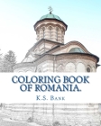 Coloring Book of Romania. Cover Image