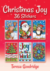 Christmas Joy 36 Stickers (Dover Sticker Books) By Teresa Goodridge Cover Image