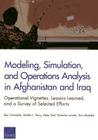 Modeling, Simulation, and Operations Analysis in Afghanistan and Iraq: Operational Vignettes, Lessons Learned, and a Survey of Selected Efforts By Ben Connable, Walter L. Perry, Abby Doll Cover Image