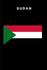 Sudan: Country Flag A5 Notebook to write in with 120 pages Cover Image