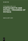 1967 By F. Kaschluhn (Editor), A. Lösche (Editor), R. Ritschl (Editor) Cover Image