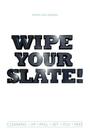 Wipe Your Slate By Ninna Kiel Nielsen Cover Image