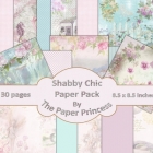 30 x 12 x12 Shabby Chic Scrapbook Pad By Paper Princess Cover Image