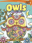 Spark Owls Coloring Book (Dover Coloring Books) Cover Image