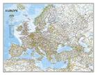 National Geographic: Europe Classic Wall Map (30.5 X 23.75 Inches) (National Geographic Reference Map) Cover Image