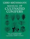 Manual of Cultivated Conifers Cover Image