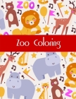 Zoo Coloring: Coloring Pages with Adorable Animal Designs, Creative Art Activities Cover Image
