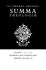 Summa Theologiae: Volume 3, Knowing and Naming God: 1a. 12-13 (Summa Theologiae (Cambridge University Press) #3) By Thomas Aquinas, Herbert McCabe (Editor), Thomas Gilby (Introduction by) Cover Image