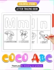 ABC Letter Tracing Book Explore Cuteness: Colorful Learning Capturing Every Pages Cover Image