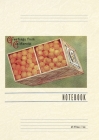 Vintage Lined Notebook Greetings from California, Orange Crate Cover Image