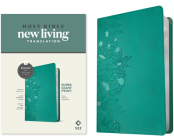 NLT Super Giant Print Bible, Filament Enabled Edition (Red Letter, Leatherlike, Peony Rich Teal) Cover Image