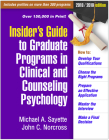 Insider's Guide to Graduate Programs in Clinical and Counseling Psychology: 2018/2019 Edition Cover Image