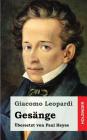 Gesänge By Giacomo Leopardi Cover Image