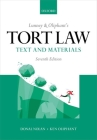 Lunney and Oliphants Tort Law 7th Edition Cover Image