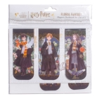 Harry Potter: Floral Fantasy Magnetic Bookmark Set (Set of 5) Cover Image