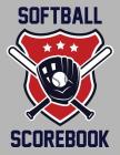 Softball Scorebook: 100 Scorecards For Softball Games By Francis Faria Cover Image
