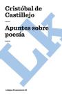 Apuntes sobre poesía By Cristóbal de Castillejo Cover Image