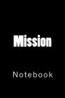Mission: Notebook Cover Image