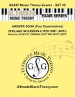 Basic Music Theory Exams Set #2 Answer Book - Ultimate Music Theory Exam Series: Preparatory, Basic, Intermediate & Advanced Exams Set #1 & Set #2 - F Cover Image