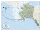 National Geographic Alaska Wall Map - Laminated (40.5 X 30.25 In) (National Geographic Reference Map) By National Geographic Maps Cover Image
