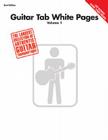 Guitar Tab White Pages - Volume 1 Cover Image