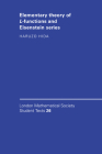 Elementary Theory of L-Functions and Eisenstein Series (London Mathematical Society Student Texts #26) By Haruzo Hida Cover Image