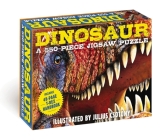 Dinosaurs: 550-Piece Jigsaw Puzzle & Book: A 550-Piece Family Jigsaw Puzzle Featuring the T-Rex Handbook! (Discovering) By Julius Csotonyi (Illustrator) Cover Image