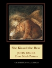 She Kissed the Bear: John Bauer Cross Stitch Pattern By Kathleen George, Cross Stitch Collectibles Cover Image