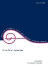 Function Spaces: Volume 136 (Lecture Notes in Pure and Applied Mathematics #136) Cover Image